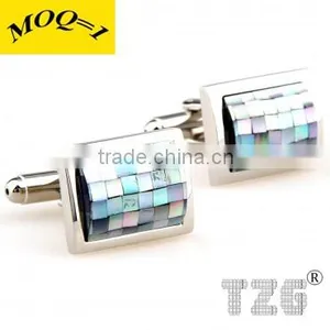 TZG01492 Shell Cufflink thumbnail-1