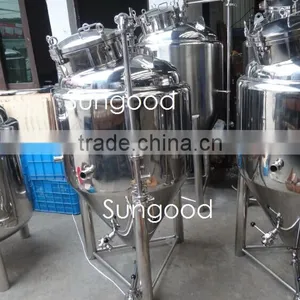 2bbl Stainless Steel Conical Fermenter/Jacker Fermenter/Jacket Unitank/Beer Fermentation Tank/Jacket Fermentation Tank thumbnail-1