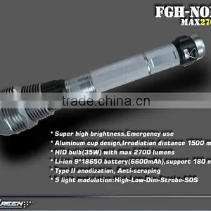 Good Quality 6600mah 11.1V 18650 Battery 35W Hid Xenon Work Light thumbnail-2