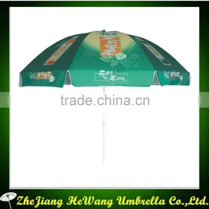 Hot Sale Promotional Outdoor Polyerster Fabric Beach Umbrella Windproof Fashion China Supplier Printing Logo Umbrella thumbnail-4