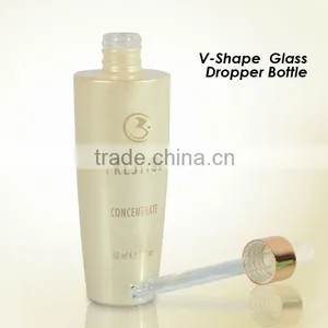 60ml Glass Cosmetic Serum Dropper Bottle thumbnail-1