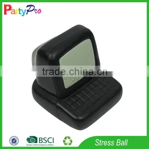 Partypro Promotional China Supplier Custom Logo Eco Friendly Pu Foam TV Shape AntiStress Ball thumbnail-1