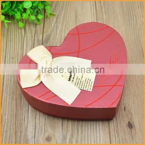 Customizes Colorful Printed Paper Heart Shape Gift Box thumbnail-4