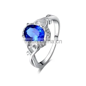2016 Hot Sale Wedding Diamond Latest Gold Finger Ring Designs for Girls thumbnail-1