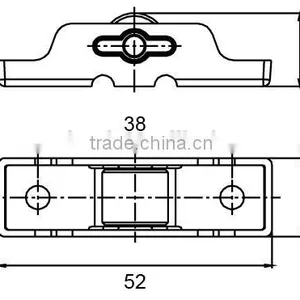 Copper PVC Sliding Window Pulley thumbnail-6
