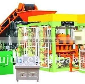 WJ-QT4-15 Auomatic Hydraulic Brick Machine(CE&UL Certificate) thumbnail-1