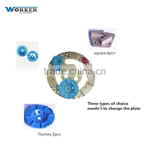 WKG450 Concrete Grinding Diamond Pad Motor for Sale thumbnail-2