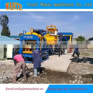 2015 Hot Sale ! QT4-15 Used Block Making Machine Germany Mould for Concrete Machine thumbnail-1