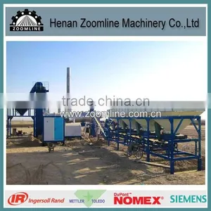 ZAP-C20 20T/HR Stationary Asphalt Drum Mix Plant With ISO9001 Certificate thumbnail-1