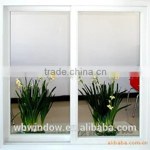 The European Style of PVC Sliding Windows With Double Tempered Glass thumbnail-2