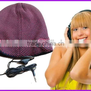 Wired Hat Headphone Built-in Removable Headphone,hats Style Headphones With Built in Microphones thumbnail-2