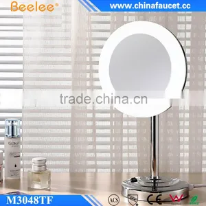 Beelee Bathroom Makeup Mirror Without Frame Acrylic LED Decorative Mirror thumbnail-1
