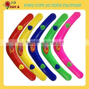 Colorful Plastic Boomerang Frisbee thumbnail-1