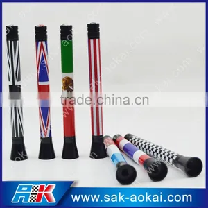 12cm Universal Coper+ABS Plastic Car Antenna National Flag, Car Radio Antenna thumbnail-3
