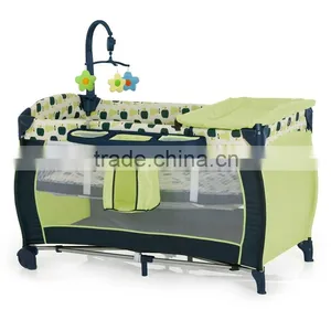 Good Quality Good Price Baby Playpen With Canopy Baby Play Yard Travel Cot thumbnail-1