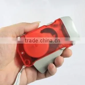 3 Led Hand-press Dynamo Torch,really Charger Flashlight thumbnail-1