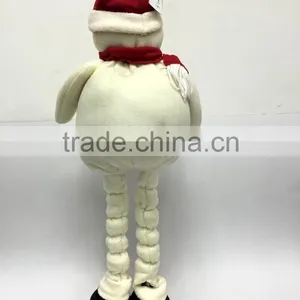 XMAS STRETCH SANTA DOLLS PLUSH DOLLS CHRISTMAS TOYS thumbnail-4