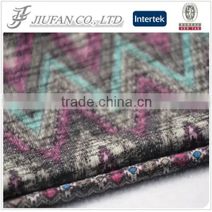 Sleeveless Racerback Hoodie Women's Clothing Polyester Rayon Spandex With Printed Tubular Rib Knit Fabric thumbnail-1