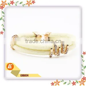 Fashionable High Class Leather Bacelet Genuine Stingray Skin Leather Bracelet thumbnail-4
