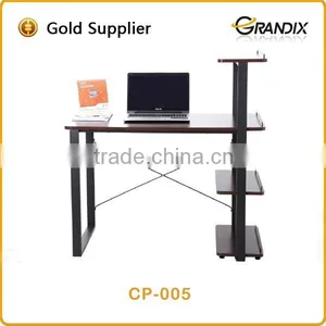2015 New Wooden Computer Desk With Bookshelf thumbnail-1
