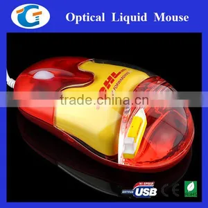 USB Optical Liquid Filled Mouse for Computer PC Laptop thumbnail-1