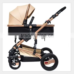 Super Strong Deluxe XL Stroller 2 in 1 Baby Stoller thumbnail-4