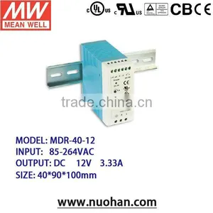 Meanwell MDR-40-12 40W 12V Industrial DIN Rail Power Supply/40w Industrial DIN Rail thumbnail-1