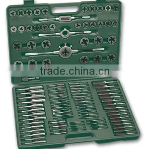 110pc Alloy Steel Mertic or Sae Tap and Die Set in Tool thumbnail-2