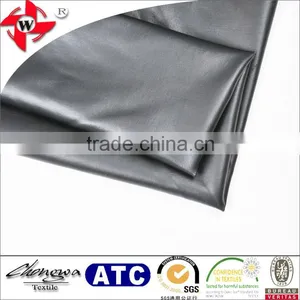 China Suppliers Cheap Quality Shiny Custom Leather Spandex Fabric thumbnail-3