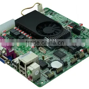Factory Wholesale Mini Itx Motherboard With Celeron Dual Core 4 Threads 1037U 1.80G POS Queue M18 22nm 17W i3 Grade DDR3 ATX thumbnail-3