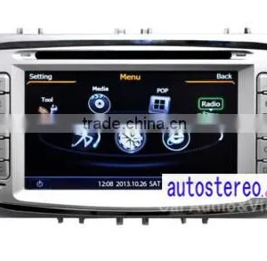 7 Inch Car GPS Navigation for Ford FocusKuga Mondeo S-max Galaxy Car SAT NAV CAR Autoradio DVD Player thumbnail-4