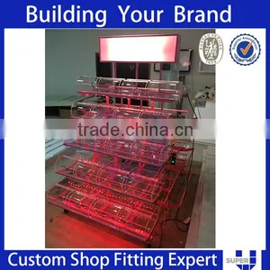 Heavy Duty Rotating Display Stand Turntable Acrylic Showcases for Candy thumbnail-1