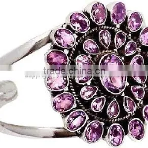 High End!! A2735 Jewelry Online Shop Buy Costume Jewellery Wholesale Amethyst Necklace thumbnail-2