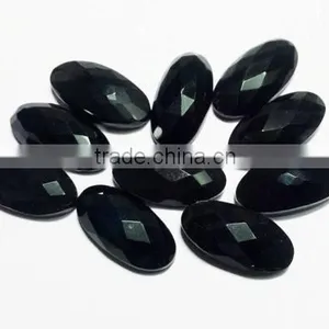 Loose Gemstone, Black Onyx Gemstones, AAA Quality Gemstone thumbnail-1
