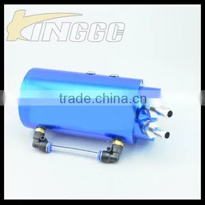 Universal Aluminium Round Oil Catch Tank for Racing(9 Mm) thumbnail-3