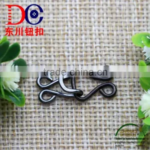 Zinc Alloy Material Metal Hook for Shirt Cheongsam Accoessory thumbnail-1