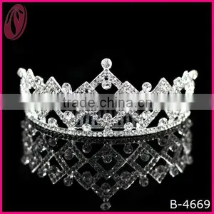 China Wholesale Men Pageant Crown Diamond Tiara Cheap thumbnail-1