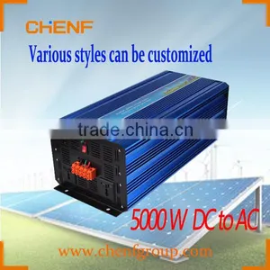 CHENF 5kw Latest Technology Variable Frequency dc to ac Pure Sine Wave Hybird Solar Inverter thumbnail-1