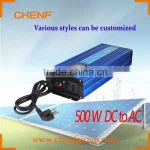 CHENF Best Quality 500W 12v 220v Single Phase Inverter With Battery Charger Made in China thumbnail-1