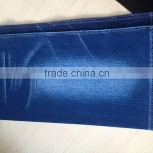 Indigo Knit Springy Denim Fabric:340gsm 54%cotton 27%polyester 15%nylon4%spandex Indigo Knit Denim Fabric From Changzhou China thumbnail-1