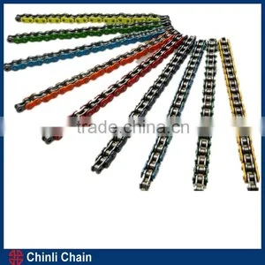 Standard Multicolored Motorcycle Chain, Durable Motorcycle Roller Chain thumbnail-1