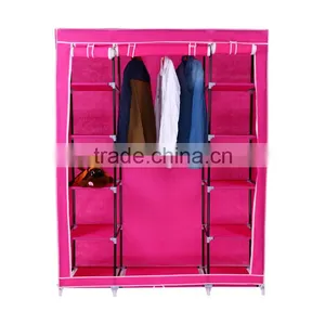 Non-woven Fabirc Outdoor Furniture Portable Wardrobe Bracket thumbnail-1