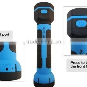 Rechargeable LED Flashlight Torch - Telescoping Retractable Work Light w/ Magnetic Base - 36 LEDs thumbnail-4