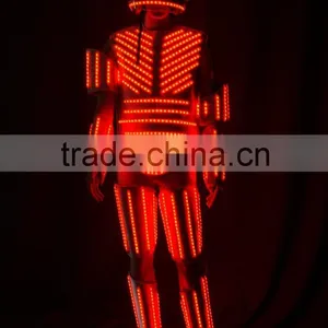 RGB LED Light up Robot Costumes thumbnail-4