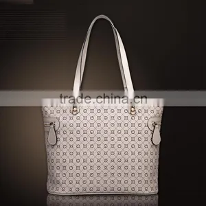 Novel pu Plaid Handbags High Quality Leather Tote Bag Mother and Child Bags for Faddish Women thumbnail-2