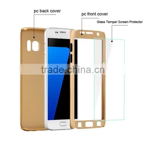 Luxurious Hybrid Full Protective Armor Rubber Plastic Mobile Phone Case For Samsung Galaxy S6 thumbnail-1