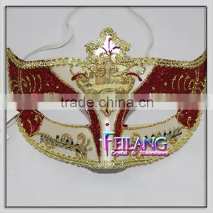 Jolly Fiori Venetian Masquerade Jester Italy Mask thumbnail-2
