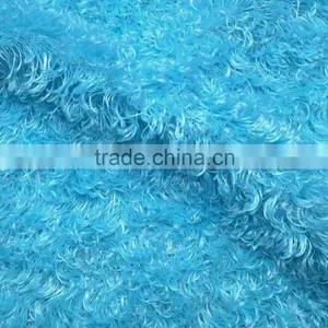 100% Polyester High Deep Pile Plush Fleece Fabric thumbnail-1