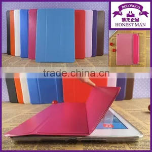 Leather Cover Tablet Case for Ipad Air 2, Custom Smart Tablet Case With Tpu Inside Case thumbnail-1