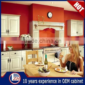 Integrated Cheap Modern Pvc Water Resistant Kitchen Cabinet thumbnail-2